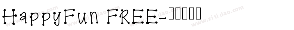 HappyFun FREE字体转换